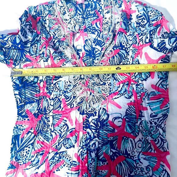 Lilly Pulitzer She She Shells Sarasota Tunic HTF - Picture 8 of 12